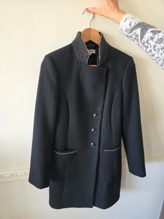 Abrigo Morgan Negro Talla S/36