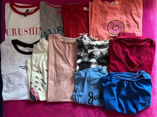 Lote 11 Camisetas Variadas