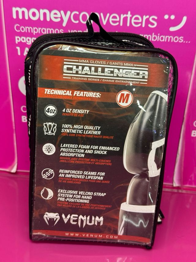 Guantes MMA Venum Challenger Negro/Oro Talla M