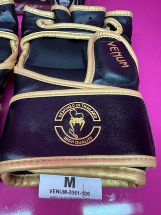 Guantes MMA Venum Challenger Negro/Oro Talla M
