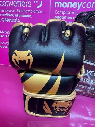 Guantes MMA Venum Challenger Negro/Oro Talla M