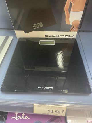 Báscula de baño Rowenta Premiss negra 150kg