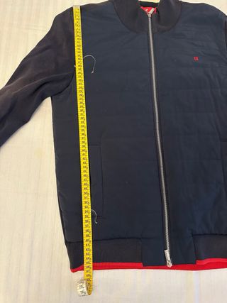 Cazadora LP azul y roja