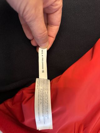 Cazadora LP azul y roja