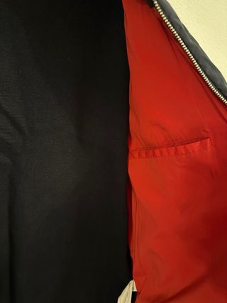 Cazadora LP azul y roja