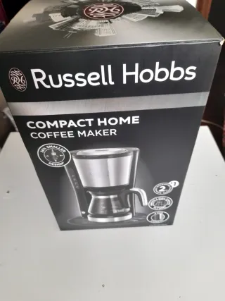 Cafetera Russell Hobbs | 5 tazas | Como nueva