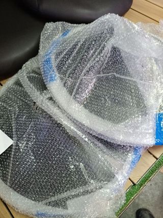 SONGMICS Taburete de Bar, Juego de 2, Sillas de Cocina con Marco de Metal Estable y Cubierta de Cuero Sintético, Reposapiés, Altura de Asiento Ajustable, Fácil Montaje, Vintage, Antracita LJB072B01V2