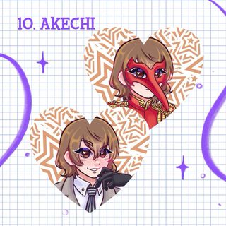 Llaveros Persona 5 Corazón