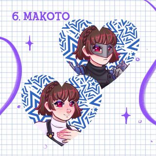 Llaveros Persona 5 Corazón