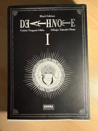 Death Note 1, edición en negro 10€