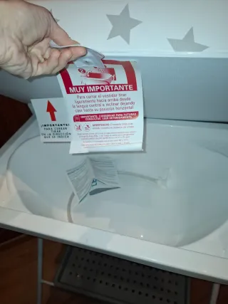 Cambiador bañera bebé estrellas