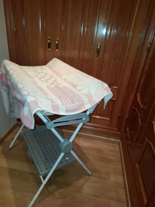 Cambiador bañera bebé estrellas