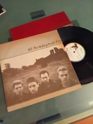 U2 The Unforgettable Fire LP Vinilo