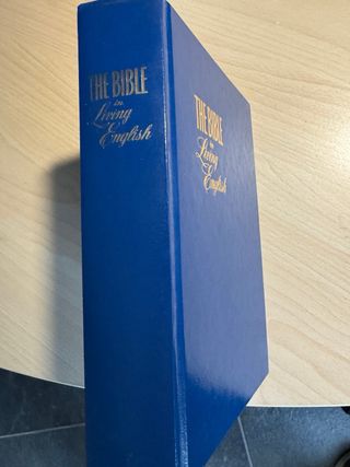 THE BIBLE IN LIVING ENGLISH Translated - marginal
