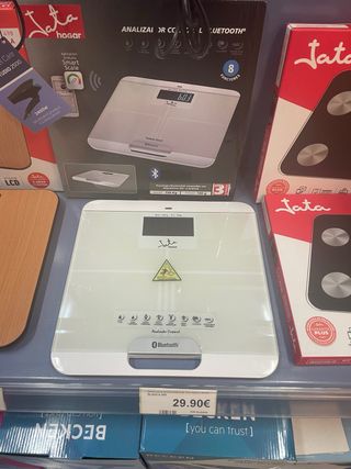 Báscula Inteligente Jata Blanca