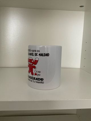 Taza Nivel de Maldad Stitch- solo envío