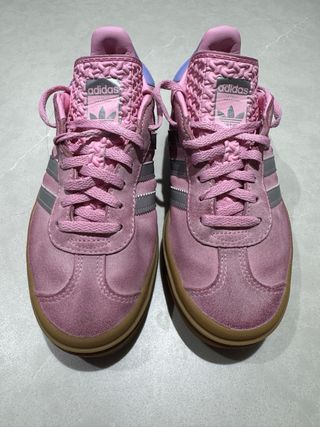 Adidas Gazelle Bold Plataforma Triple Rosa