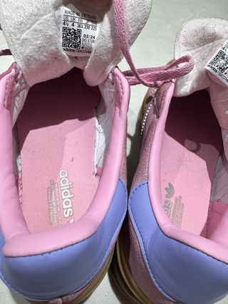 Adidas Gazelle Bold Plataforma Triple Rosa