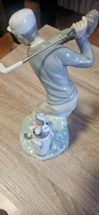 Figura Lladró Golfista Colección