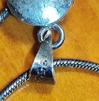 Colgante Plata Ley con Circonita Azul