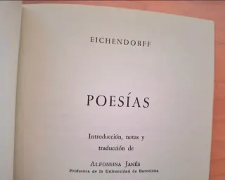 Eichendorff, Truman Capote Libros