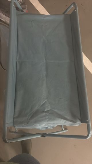 Armario de camping plegable azul