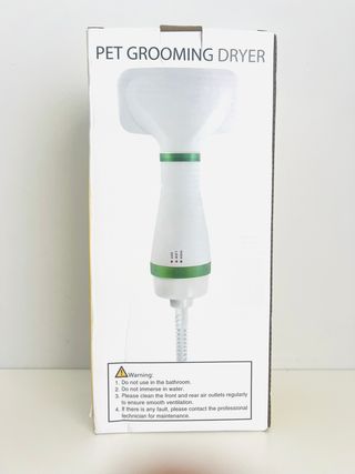 Escova Secadora Portátil para Animais – 2 em 1