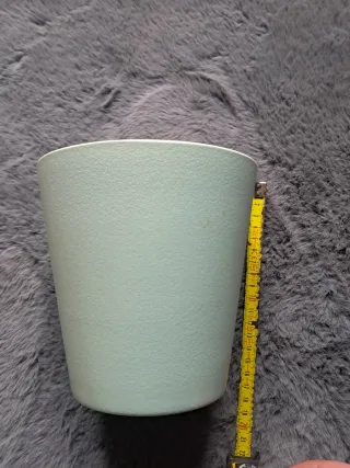 Vaso elegante color verde menta