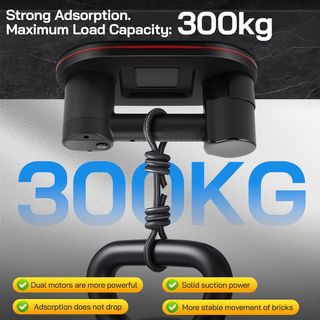 Ventosa Eléctrica Aofesel 300kg LCD con Baterías