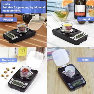 NUEVA! Báscula Precisión recargable  100g*0.001g