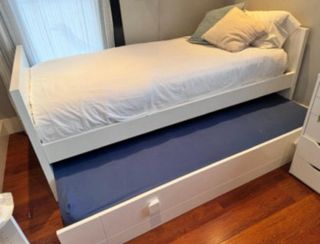 Cama nido blanca y beige