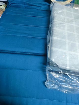 SONGMICS Silla Mecedora de Madera Maciza