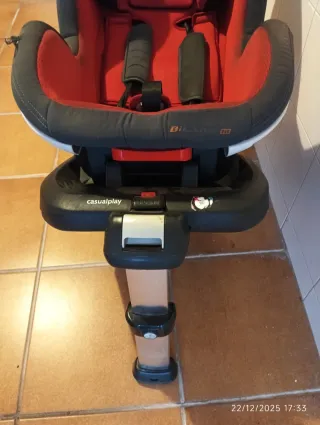 Silla de coche Casualplay roja y gris