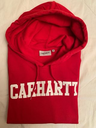 Sudadera Carhartt Roja con Capucha