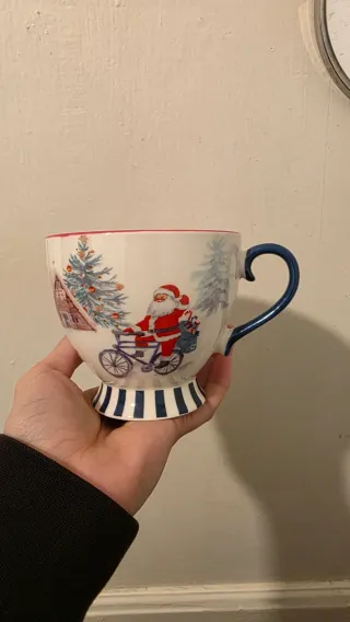 Taza Navideña El Corte Inglés con Caja