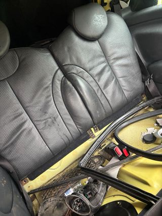 Asientos Mini R50 Cuero Calefactables