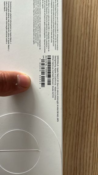 Apple Watch SE 2ª Gen 44mm GPS Nuevo Precintado