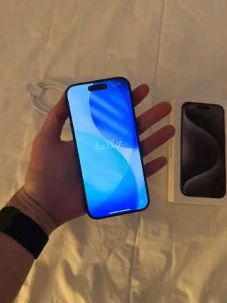 iPhone 15 Pro Caja y Factura