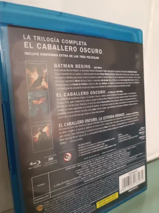 Pack Trilogía El Caballero Oscuro Blu-ray