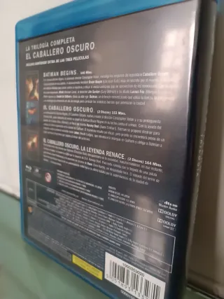 Pack Trilogía El Caballero Oscuro Blu-ray