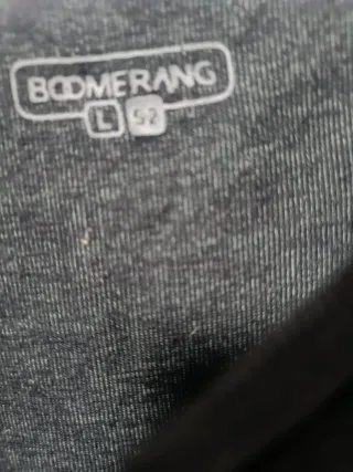 Sudadera Boomerang Gris Talla L