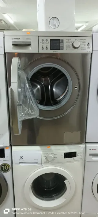 LAVADORA CARGA FRONTAL BOSCH 8 KG A+++