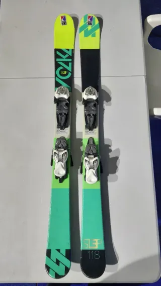 Esquís Volkl Step Vert de freestyle 118cm.