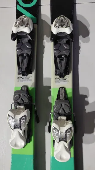 Esquís Volkl Step Vert de freestyle 118cm.