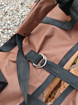 Bolsa para leña resistente
