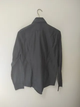 Camicia uomo grigia elegante