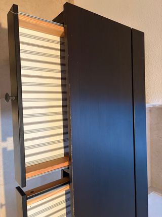 Escritorio Ikea Hemnes 120x47cm, 2 cajones