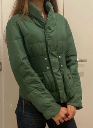 Plumas verde Purificación García.