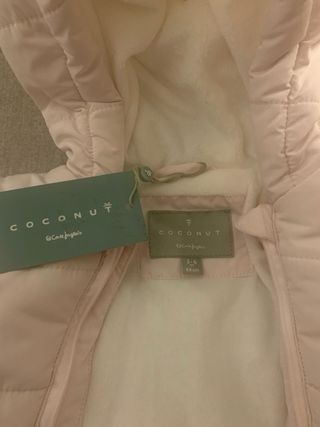Buzo bebé 3-6 meses rosa Coconut *NUEVO*