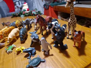 Figuras Animales Plástico Duro